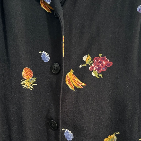 Reformation Black Floral Mini Dress - Picture 4 of 10